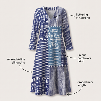 AVA EFFORTLESS COMFORT DRESS