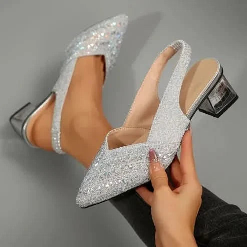 MARCELLA RHINESTONE SANDALS