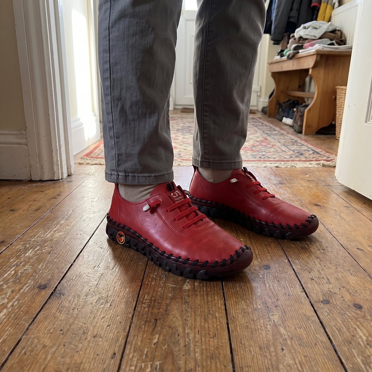 MARJORIE ORTHOPEDIC LEATHER OXFORDS