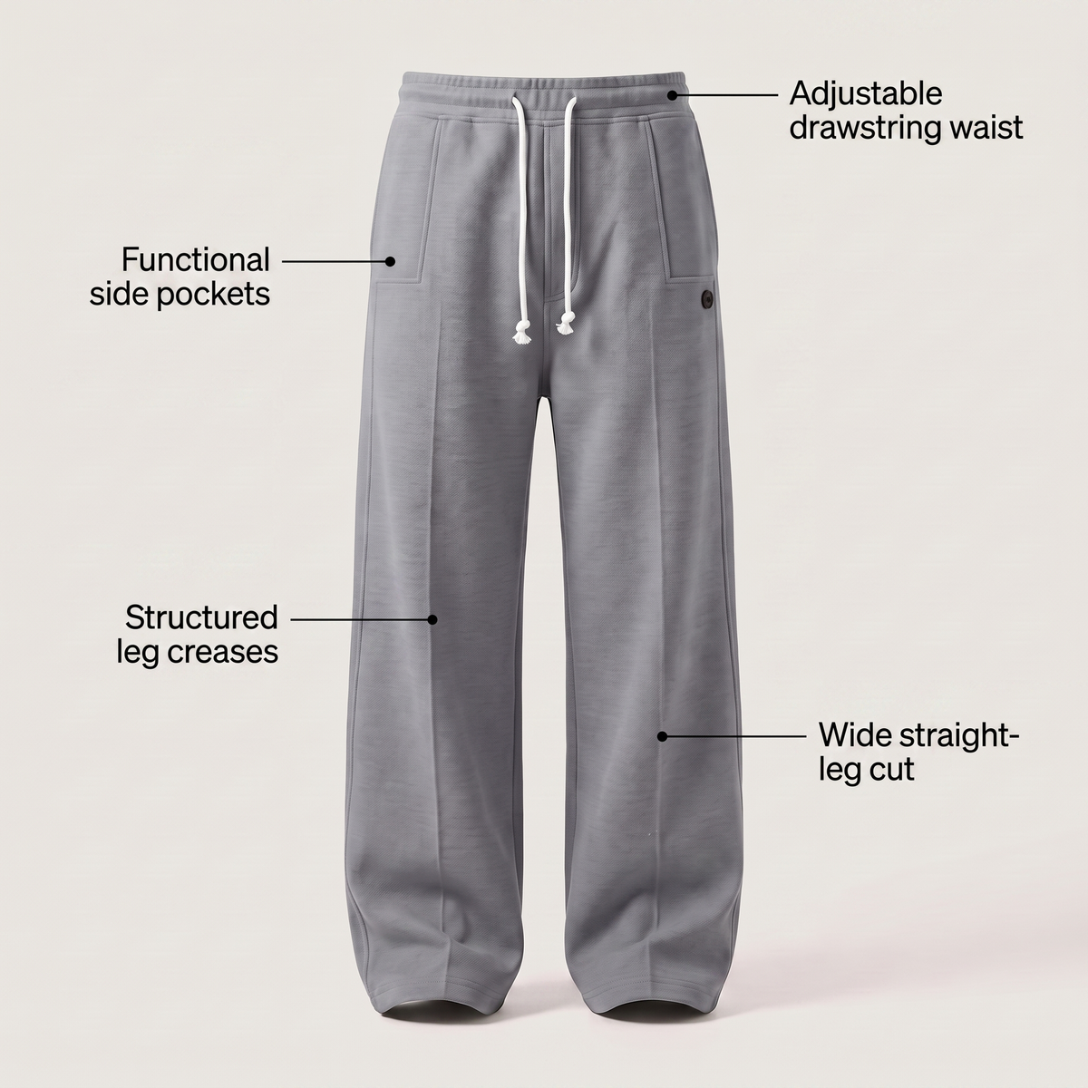 HARPER WIDE LEG TROUSERS