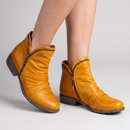MELINDA LEATHER BOOTS