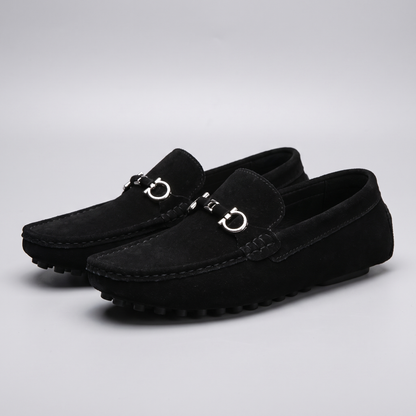 MONACO SUEDE LOAFERS