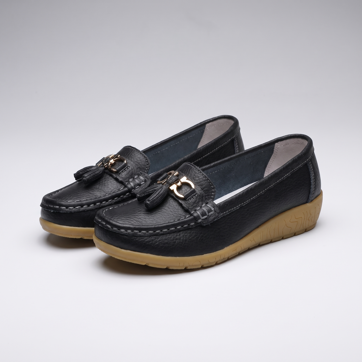 PERCY COMFORT LEATHER MOCCASINS