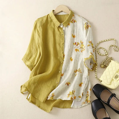 LIA LINEN SHIRT