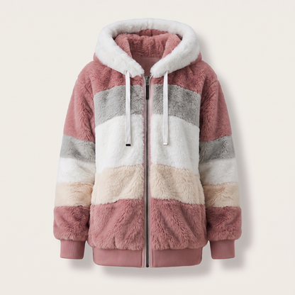 HAVENMERE FUZZY HOODED JACKET