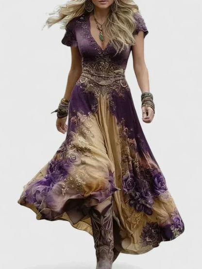 SOPHIA ELEGANT MAXI DRESS