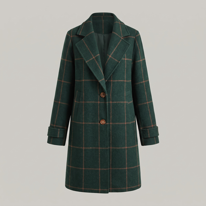 CORALIE CHECKERED COAT