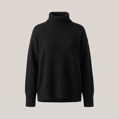 AURORA CASHMERE TURTLENECK SWEATER