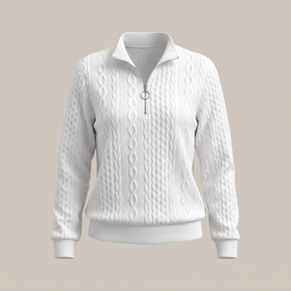 AMY SWEATER WITH ZIPPER