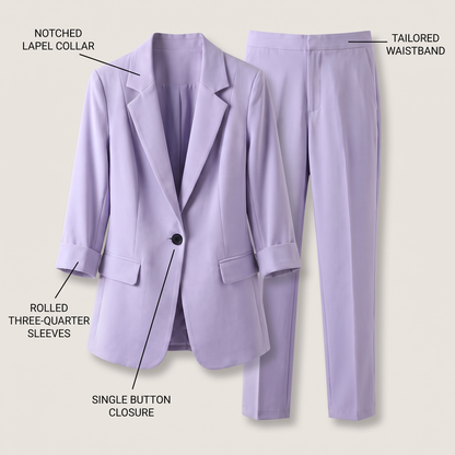 CHLOE BLAZER & TROUSER SET