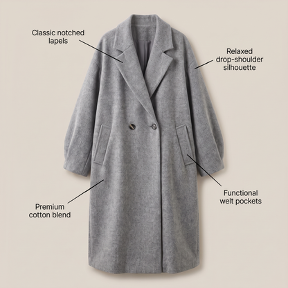 HARPER - CLASSIC WINTER OVERCOAT
