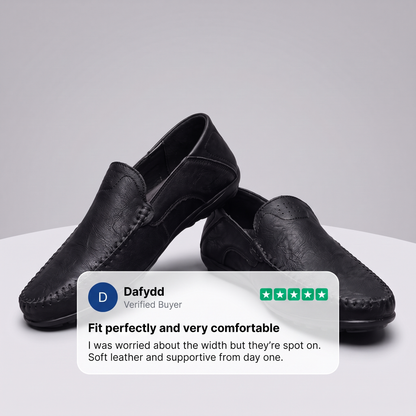 LEATHER MOCCASION
