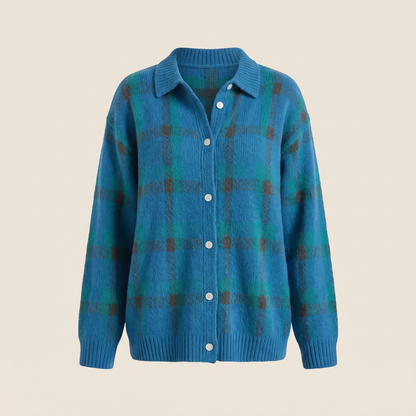 VIVIENNE RETRO CHECK SWEATER