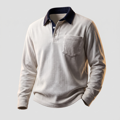 ROWLEY CORDUROY POLO SHIRT