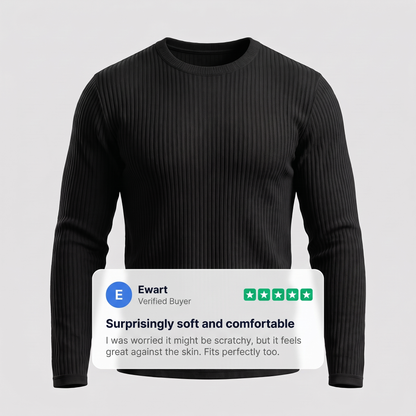 DERRICKSON RIBBED SWEATER