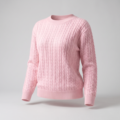 MARIELLE CABLE SWEATER