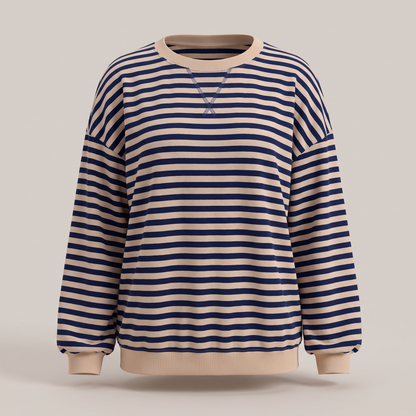 ELARA STRIPED PULLOVER