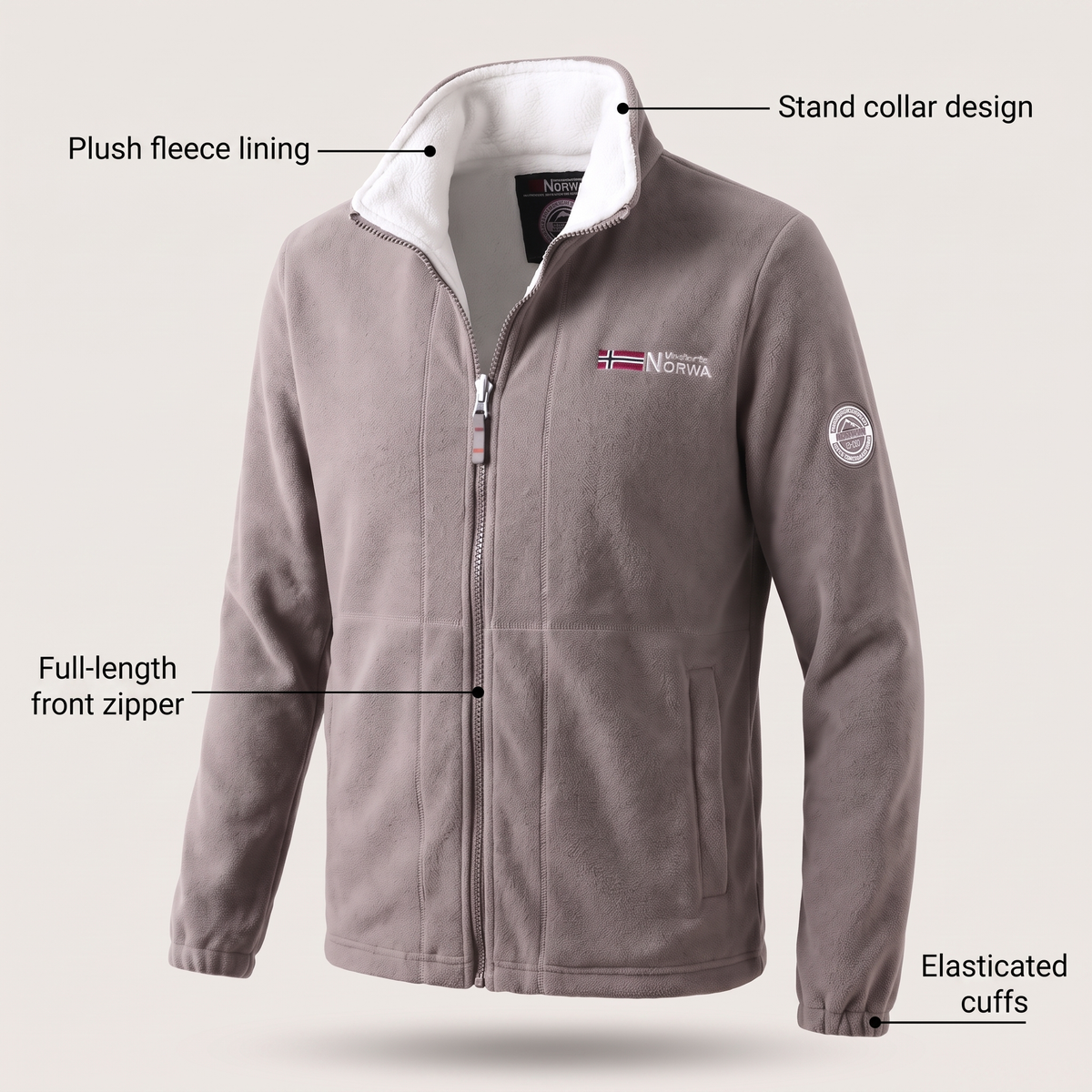 ALGERNON REVERSIBLE WOOL JACKET