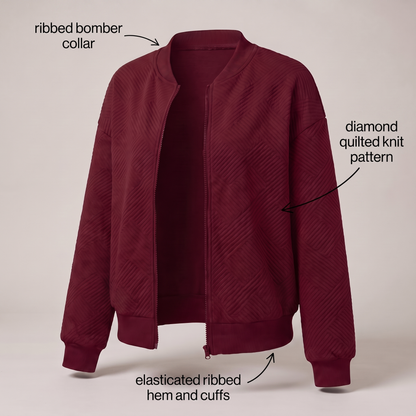 CRESSWELL LIGHTWEIGHT ZIP CARDIGAN