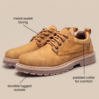 BRAMWELL RETRO LEATHER BOOTS