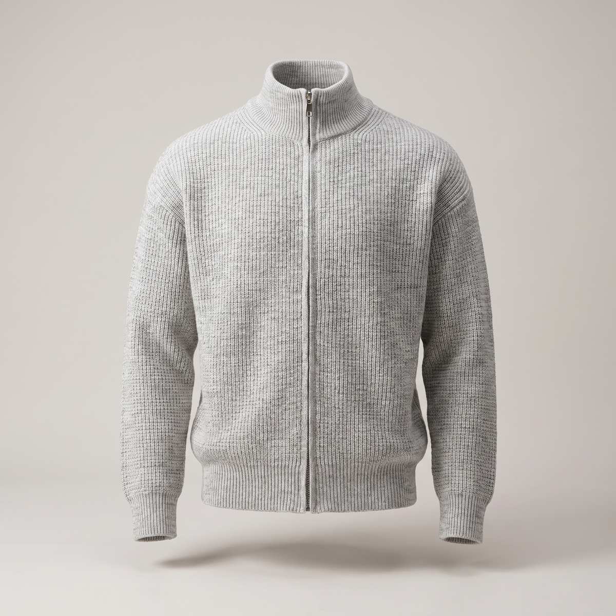 HOLLIS SMART-CASUAL ZIP CARDIGAN
