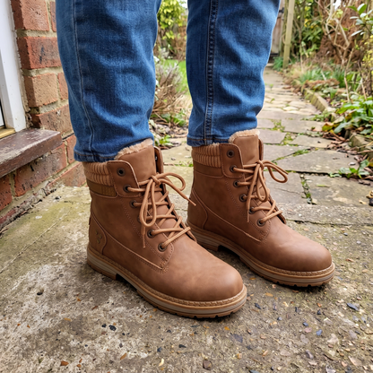 ELSIE CHUNKY SOLE WINTER BOOTS