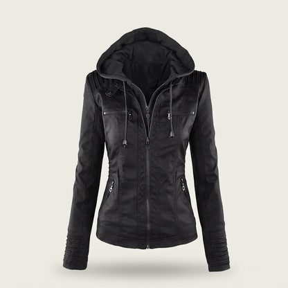 GENEVIEVE FAUX SUEDE JACKET