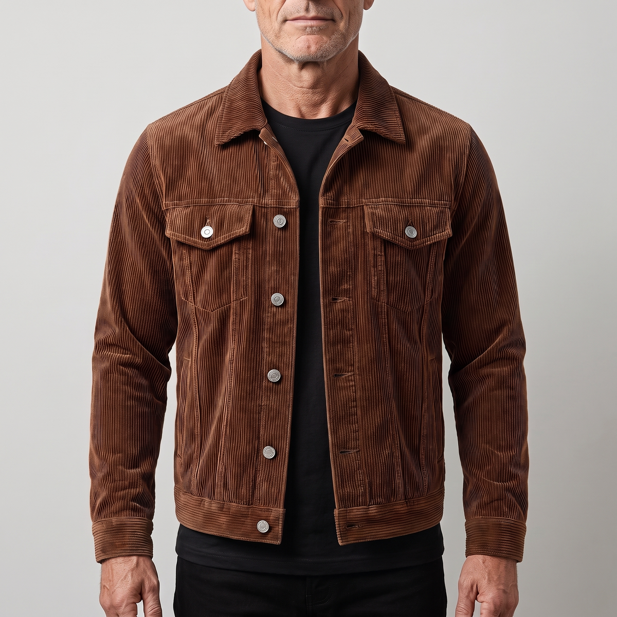 RETRO CORDUROY OVERSHIRT