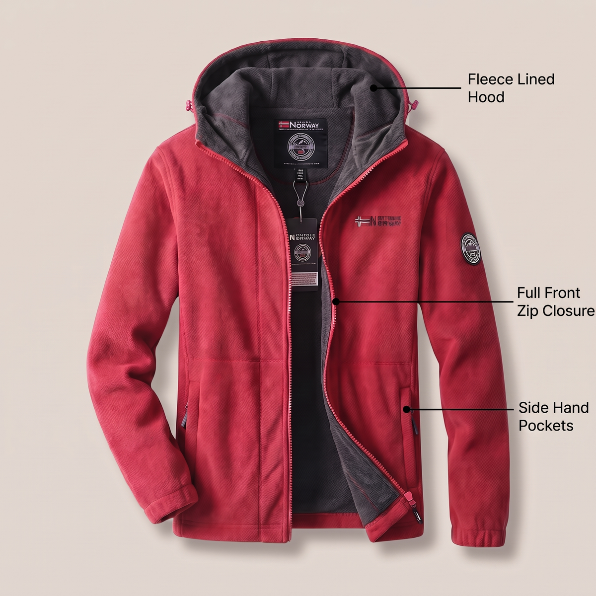 NORTHWICK COLD-WEATHER FLEECE JACKET