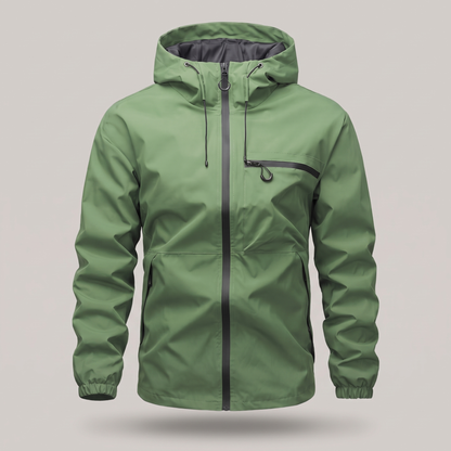 ESSENTIAL WATERPROOF HOODED COAT