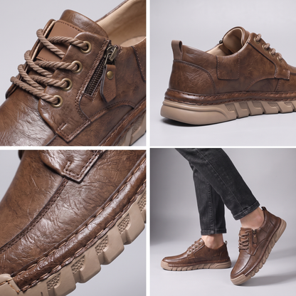 CLASSIC LEATHER CASUAL TRAINERS