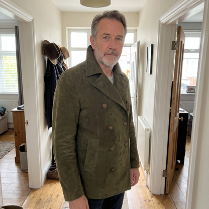 PREMIUM SUEDE TAILORED COAT