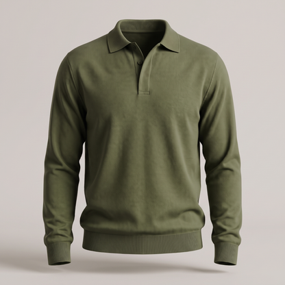 HERITAGE COTTON POLO JUMPER