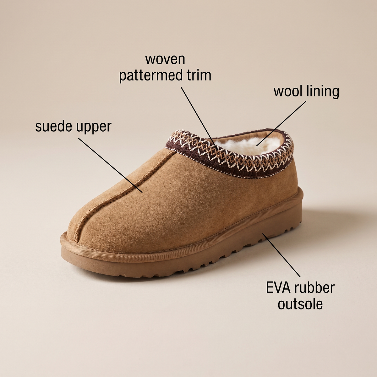 COSY FUR LINED WINTER SLIPPERS