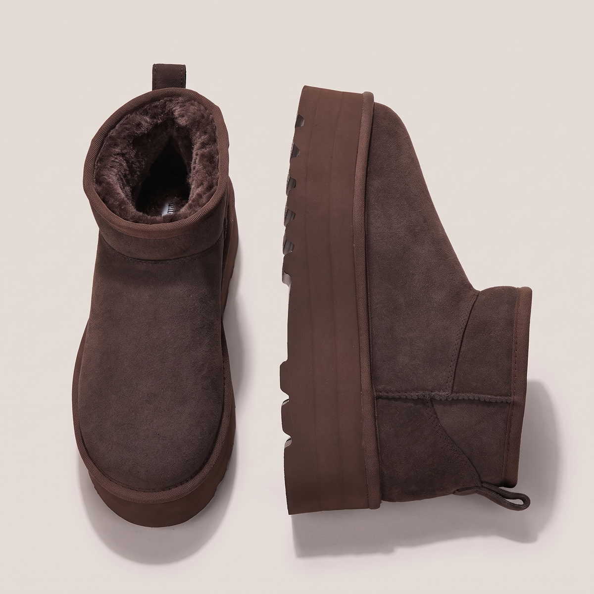 PREMIUM SHEARLING ANKLE BOOTS