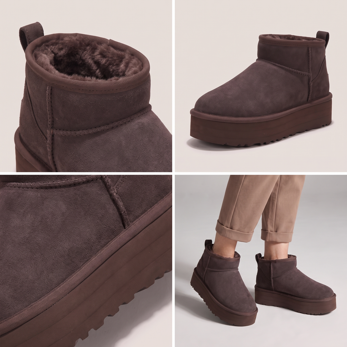 PREMIUM SHEARLING ANKLE BOOTS