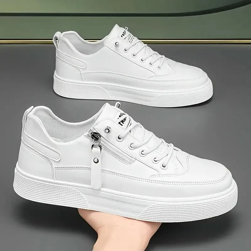 SORRENTO LEATHER TRAINERS