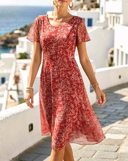 AMARA PRINTED DRESS