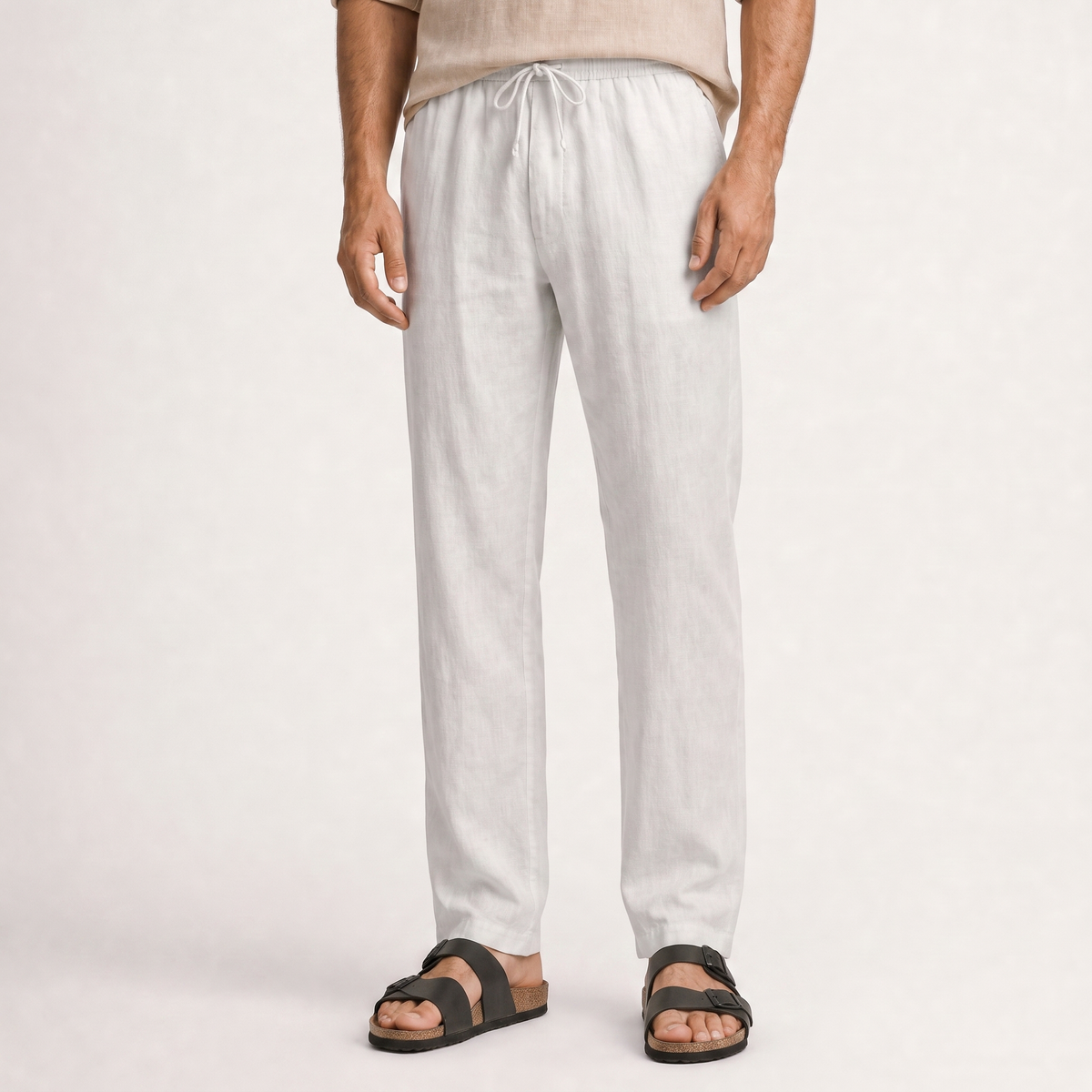 ELLINGHAM CASUAL LINEN TROUSERS
