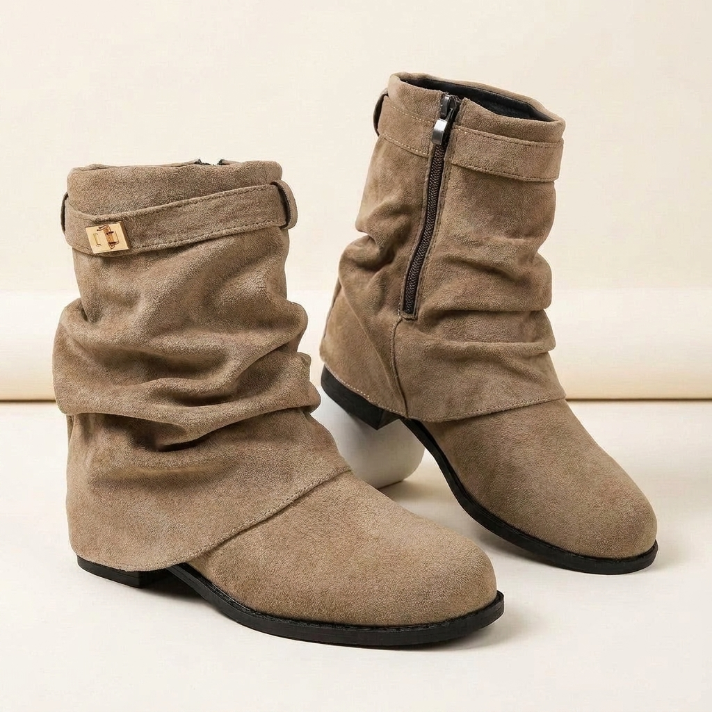 BECKFORD SLOUCH SUEDE BOOTS