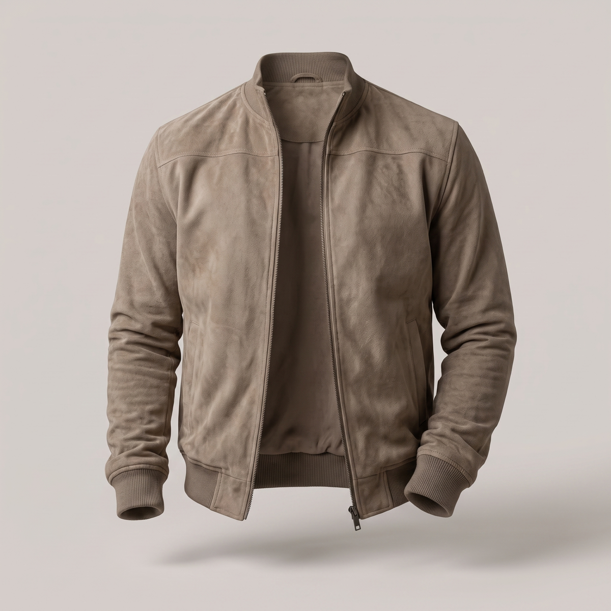 MONTCLAIR SUEDE BOMBER JACKET