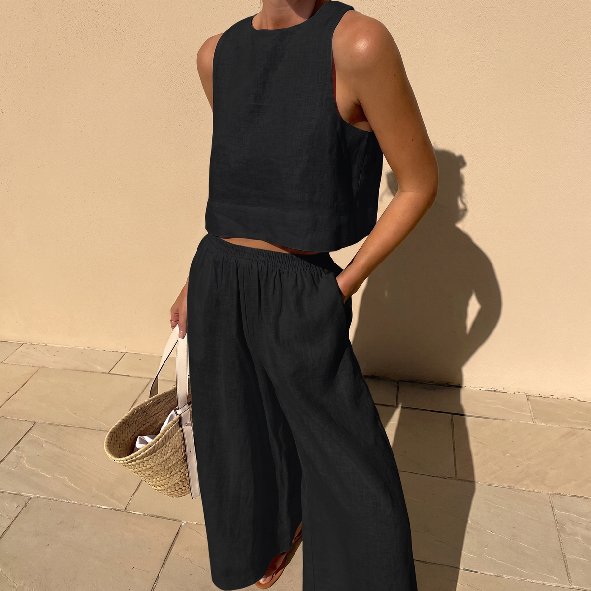 SUTTONVALE WIDE-LEG SUMMER SET