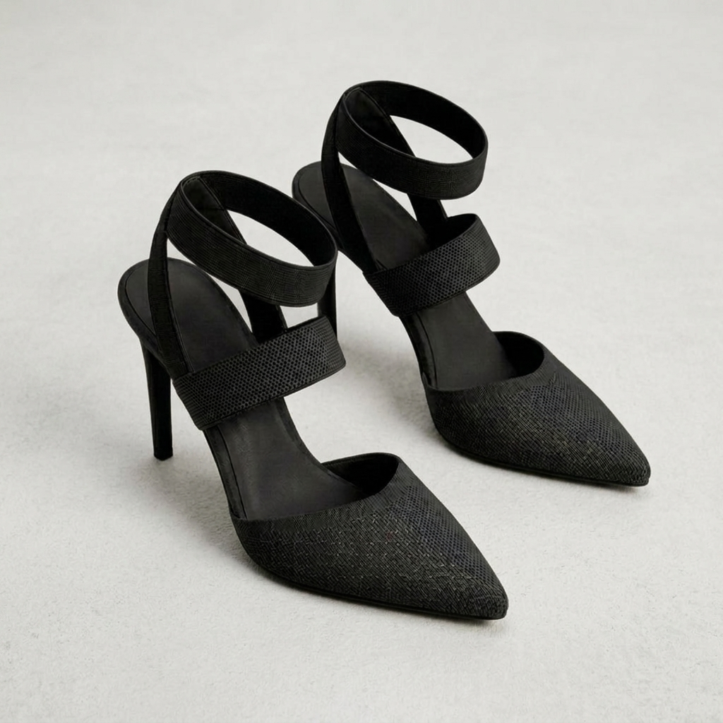 LORAVELLE STRETCH COMFORT HEELS