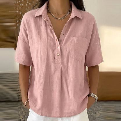 PERRINBY RELAXED SUMMER BLOUSE