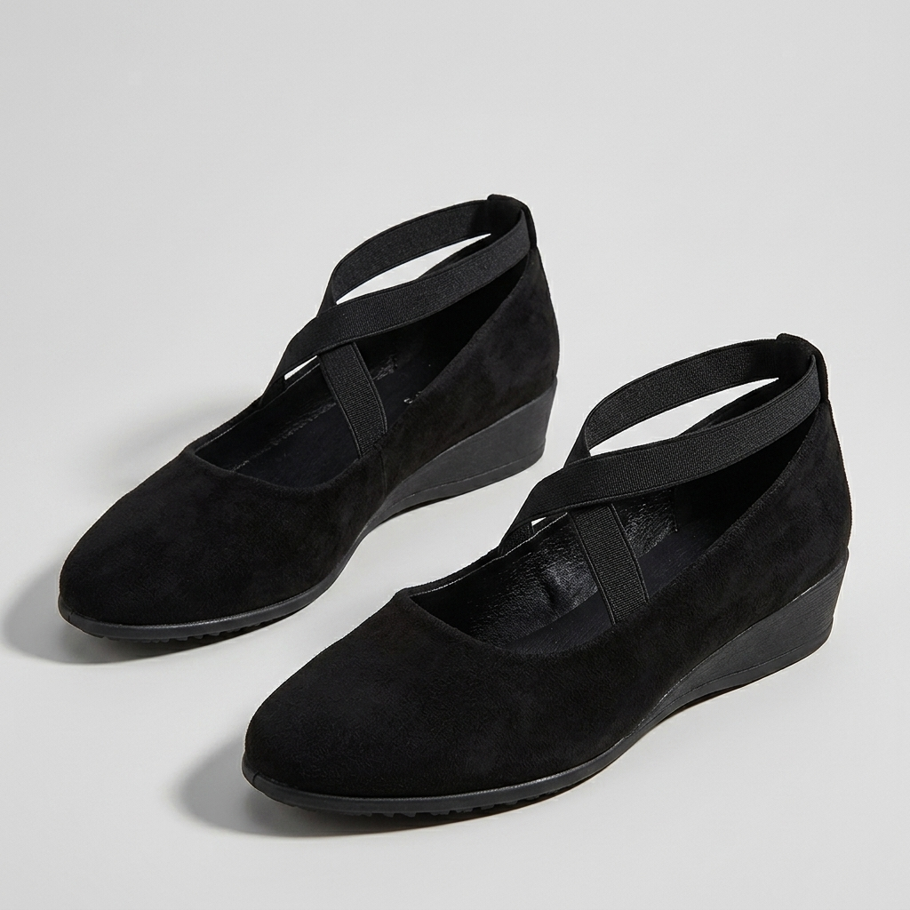 PENROSE STRAP WEDGE SANDALS
