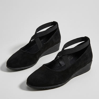 PENROSE STRAP WEDGE SANDALS