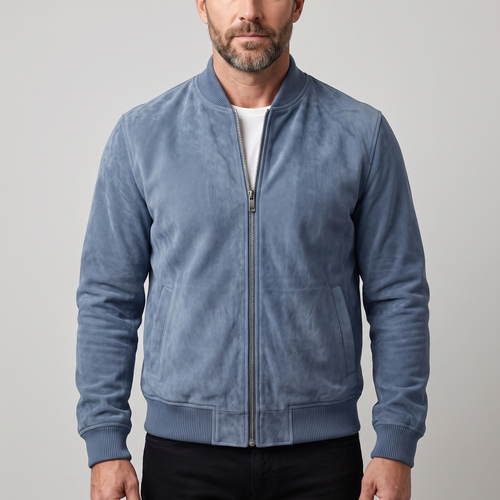 MONTCLAIR SUEDE BOMBER JACKET