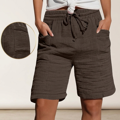 BRIARTON TEXTURED BERMUDA SHORTS
