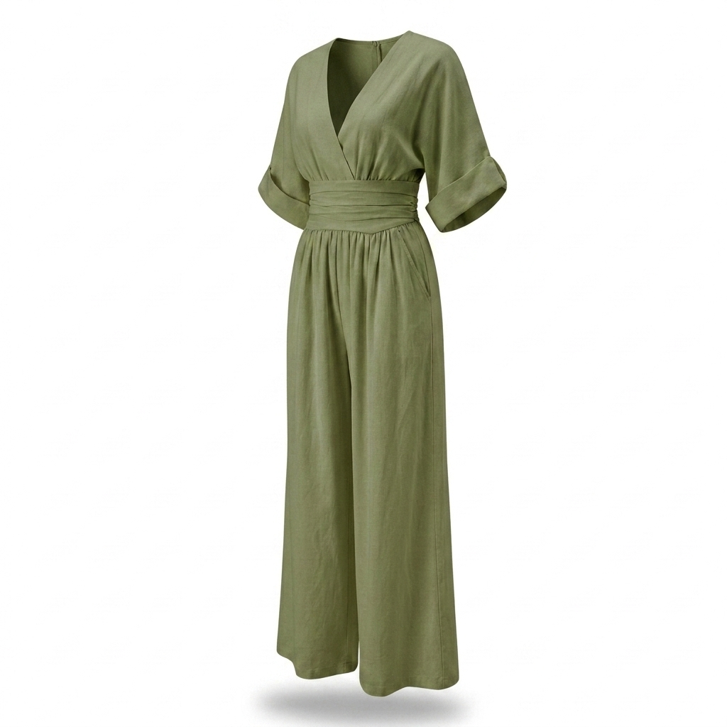 WINBOURNE FLOWING WIDE-LEG JUMPSUIT