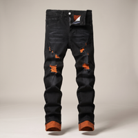 Black and Orange